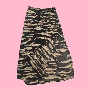 H&M Maxi Slit Skirt